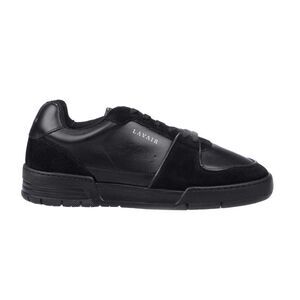 Lavair Mens Vadum Leather Sneakers / Black